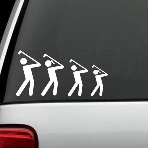 Golf family decal sticker for - family,